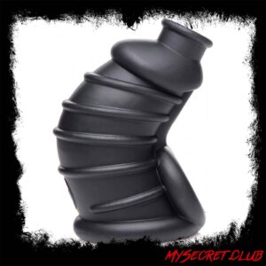 Master Series Dark Chamber Silicone Chastitys Cage