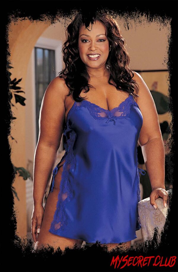 Shirley of Hollywood Chemise Blue