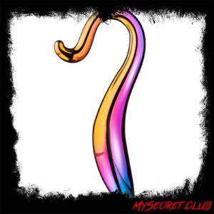 Glamour Glass Elegant Curved Dildo