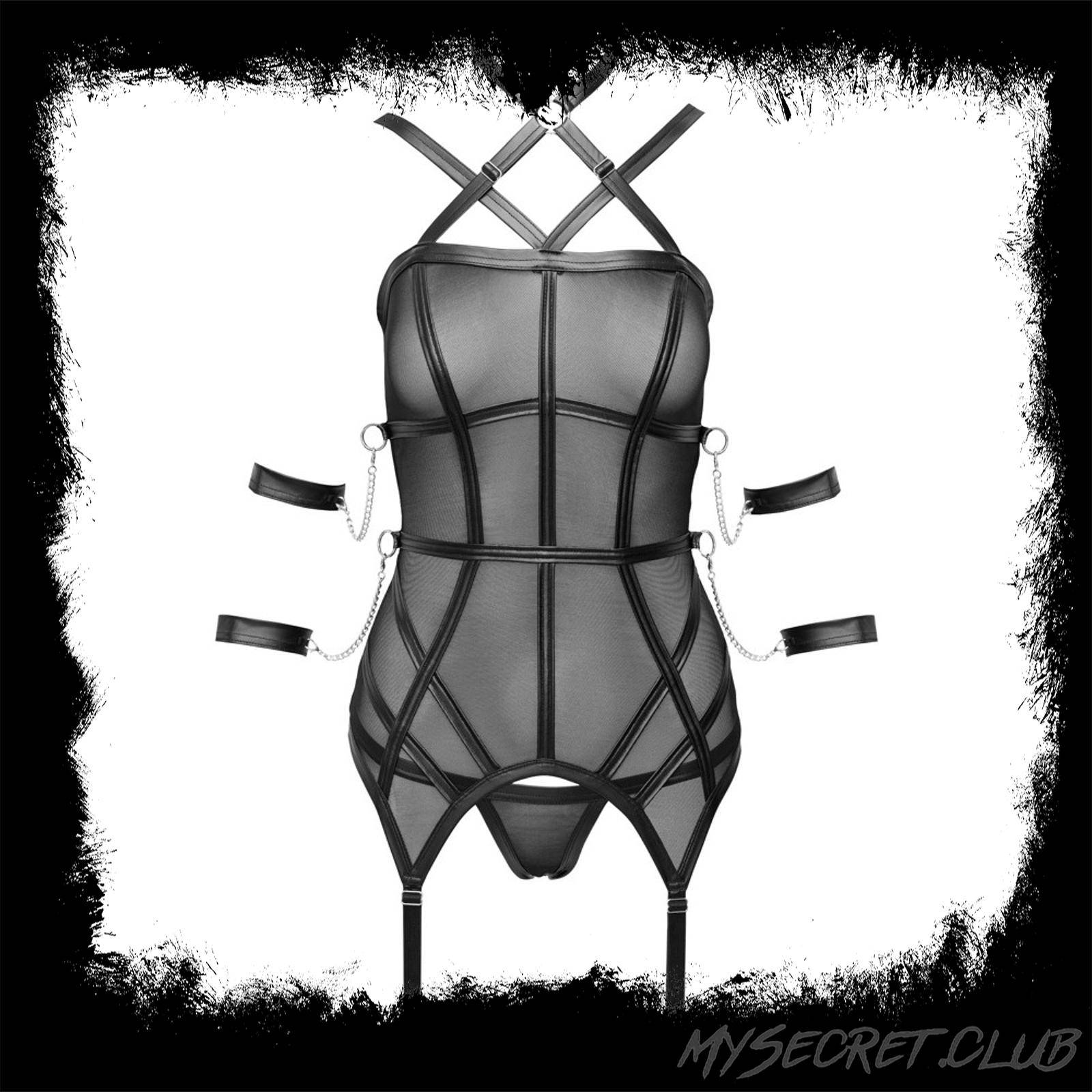 Cottelli Bondage Basque And String