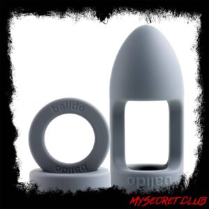 Balldo The Worlds First Ball Dildo Steel Grey