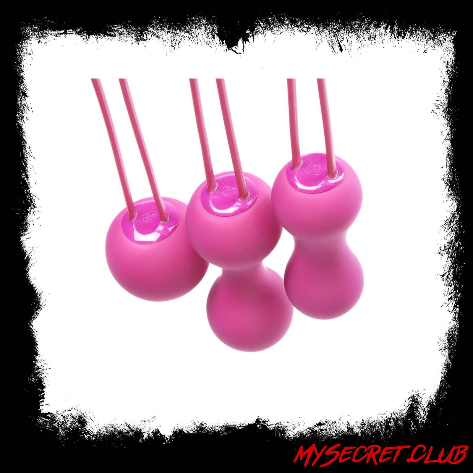 Je Joue Ami Kegel Balls Fuchsia