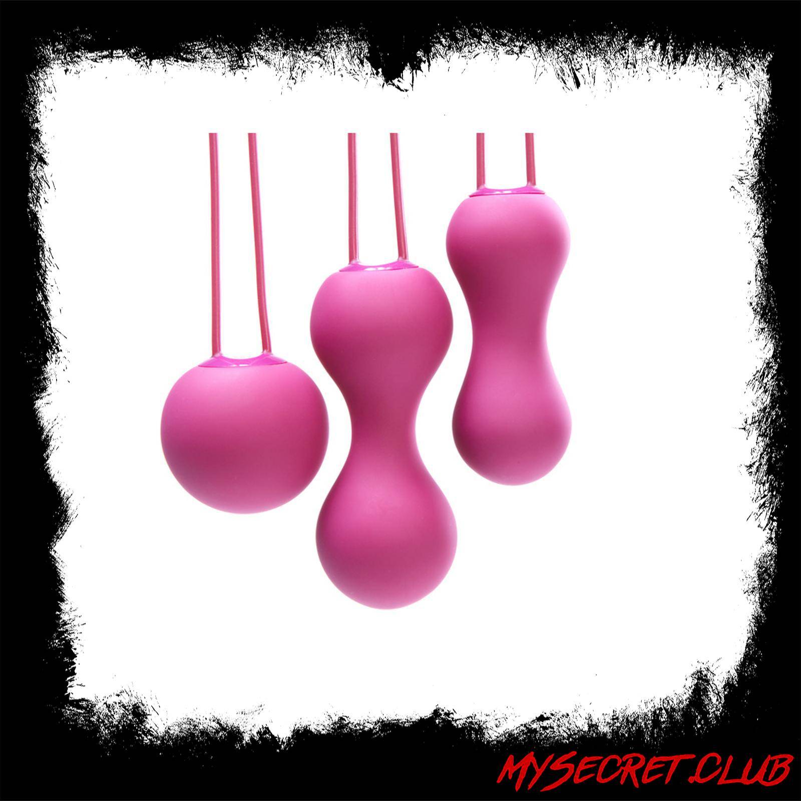 Je Joue Ami Kegel Balls Fuchsia