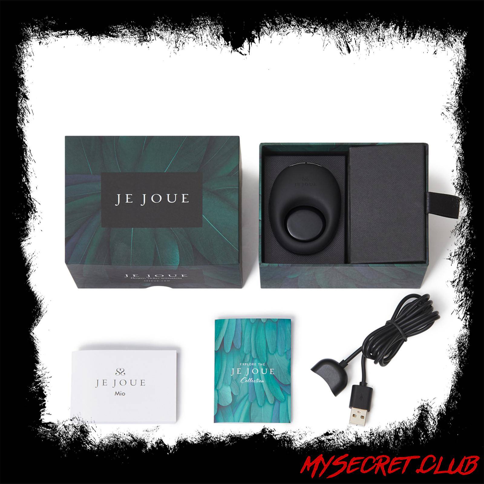 Je Joue Mio Rechargeable Cock Ring Black