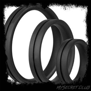 Screaming O RingO Pro X3 Cock Rings Black