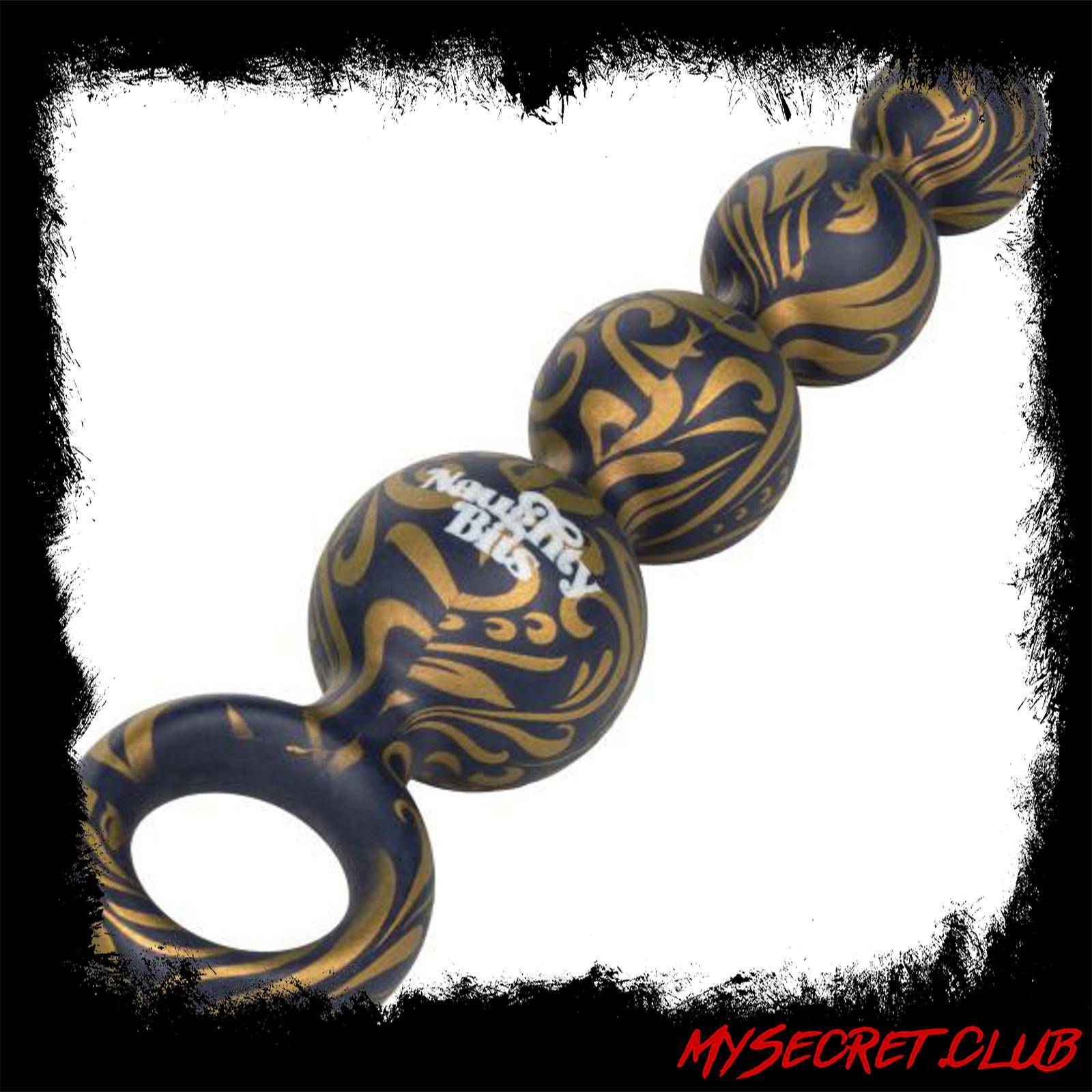 Naughty Bits Butt Balls Silicone Booty Beads