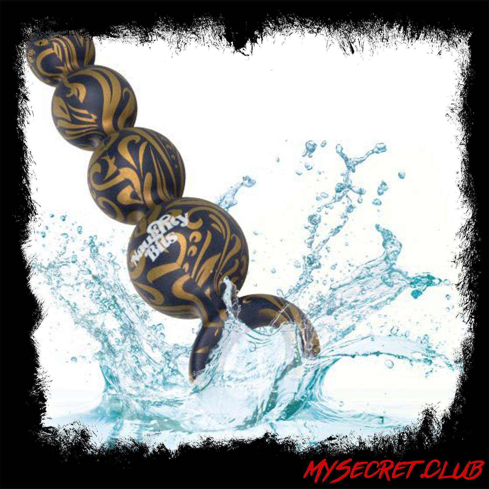 Naughty Bits Butt Balls Silicone Booty Beads