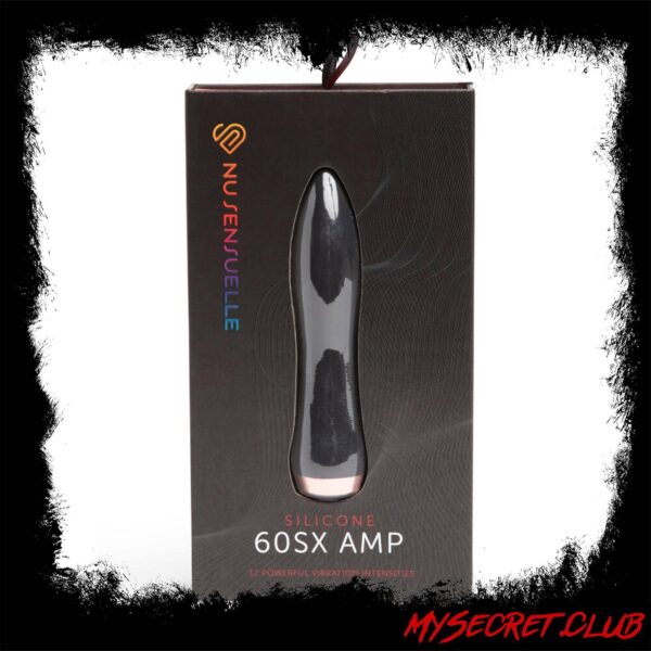 Nu Sensuelle Silicone 60SX AMP Bullet Black
