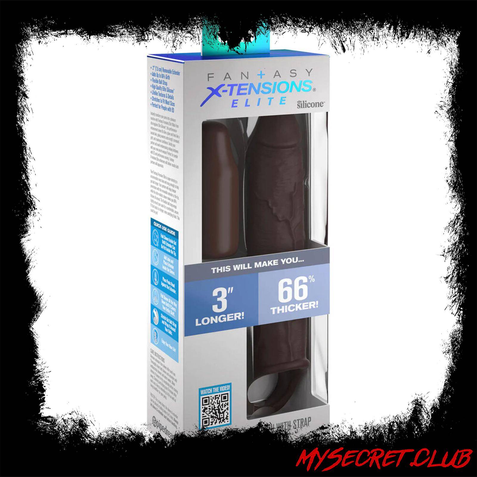X-Tensions Elite 3 Inch Penis Extender With Strap