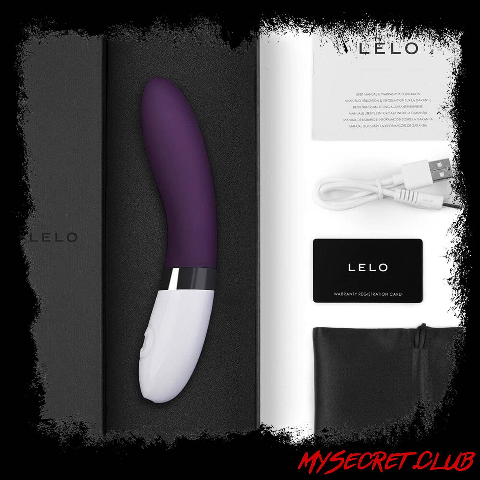 Lelo Liv 2 G Spot Vibrator Plum