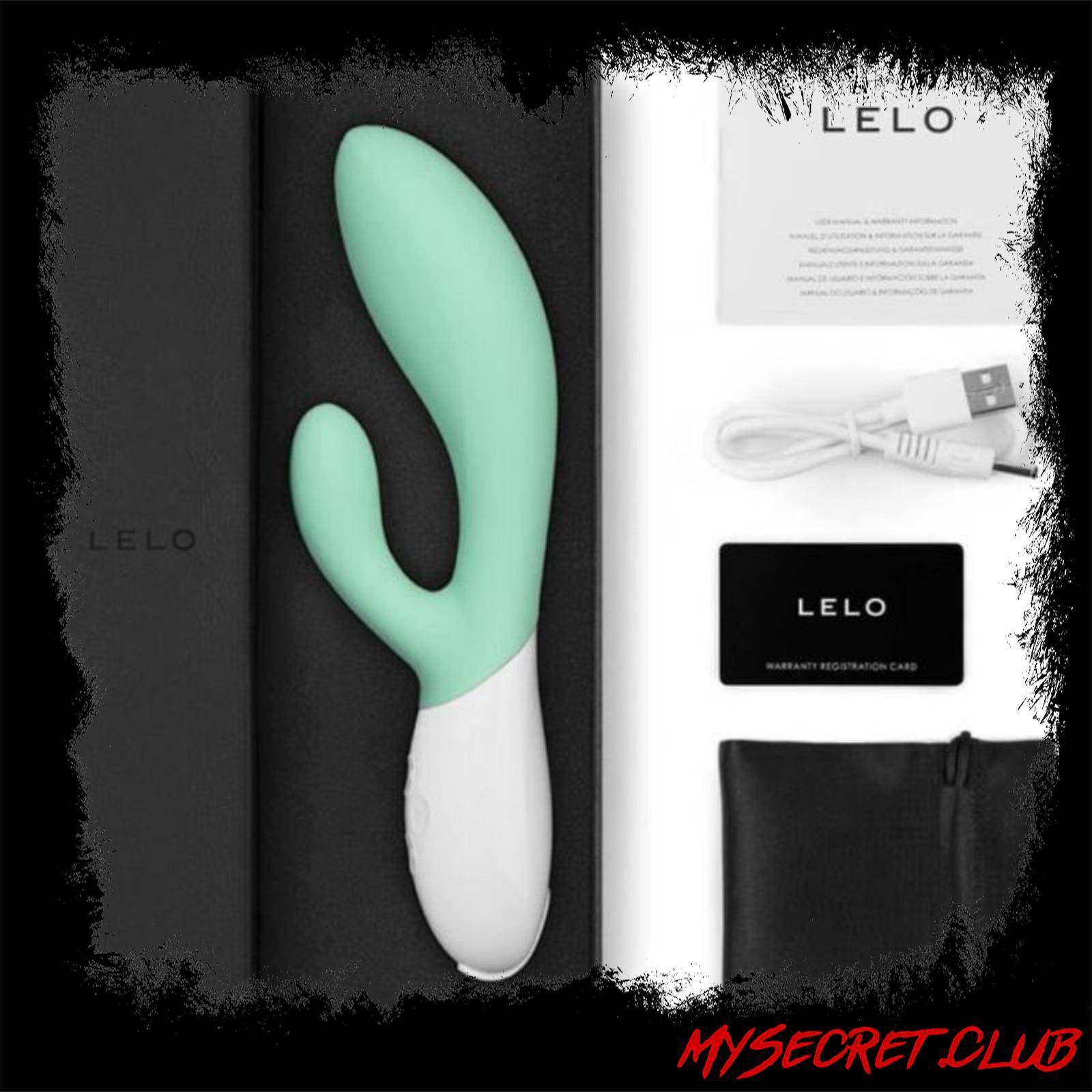 Lelo Ina 3 Dual Action Massager Seaweed