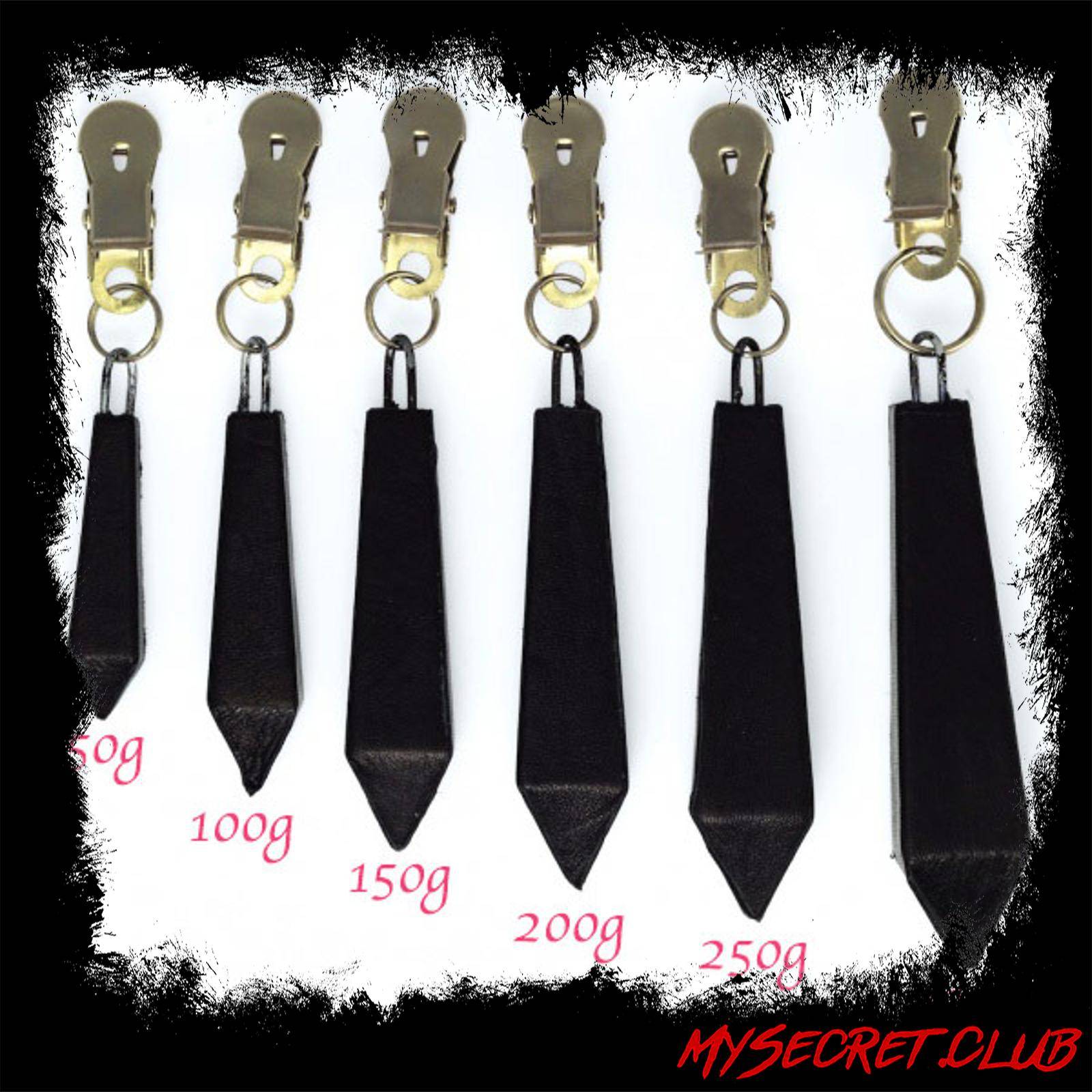 Long Nipple Clamps With Weight