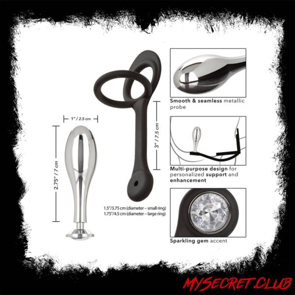 Star Fucker Teardrop Plug And Cockring