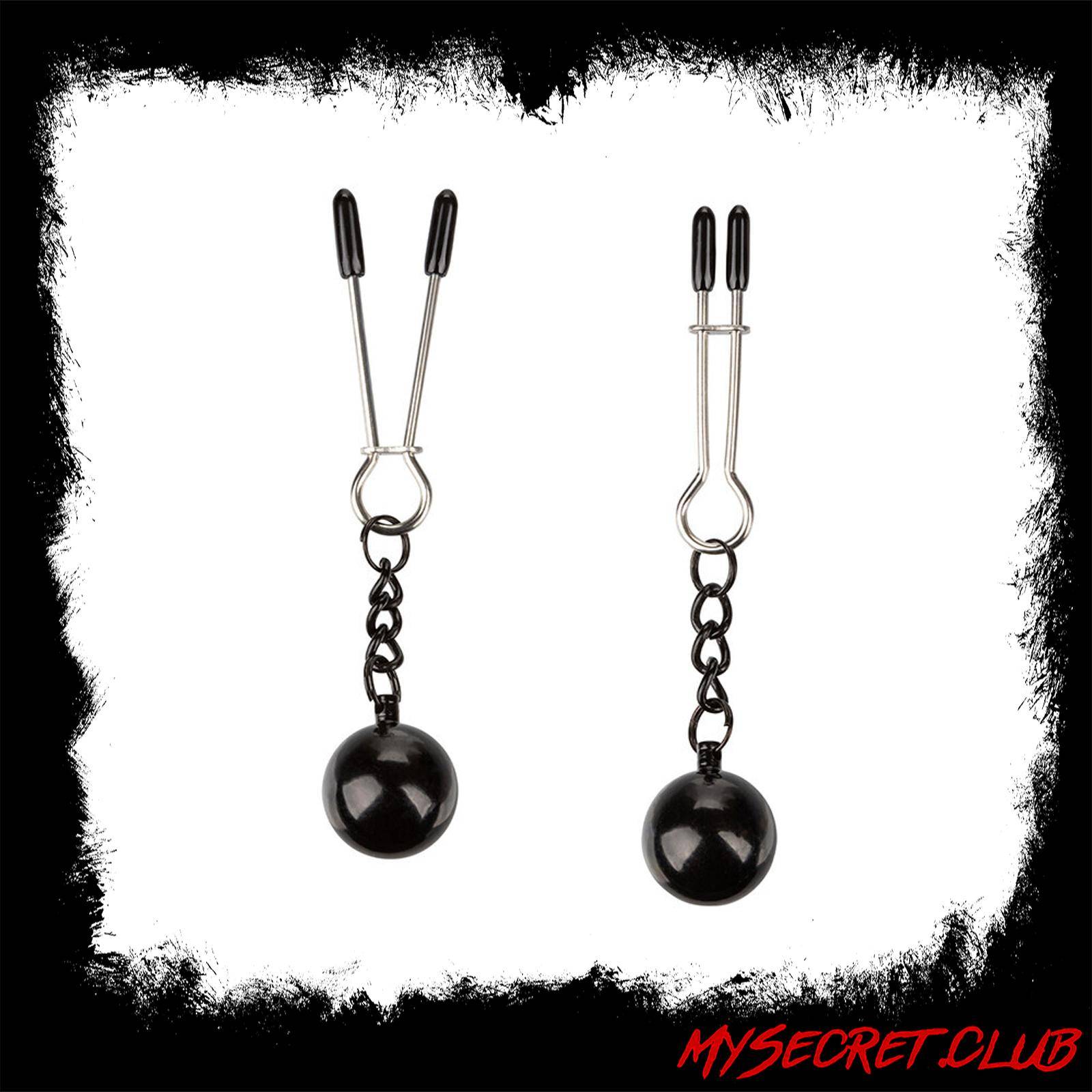 Nipple Grips Weighted Tweezer Nipple Clamps