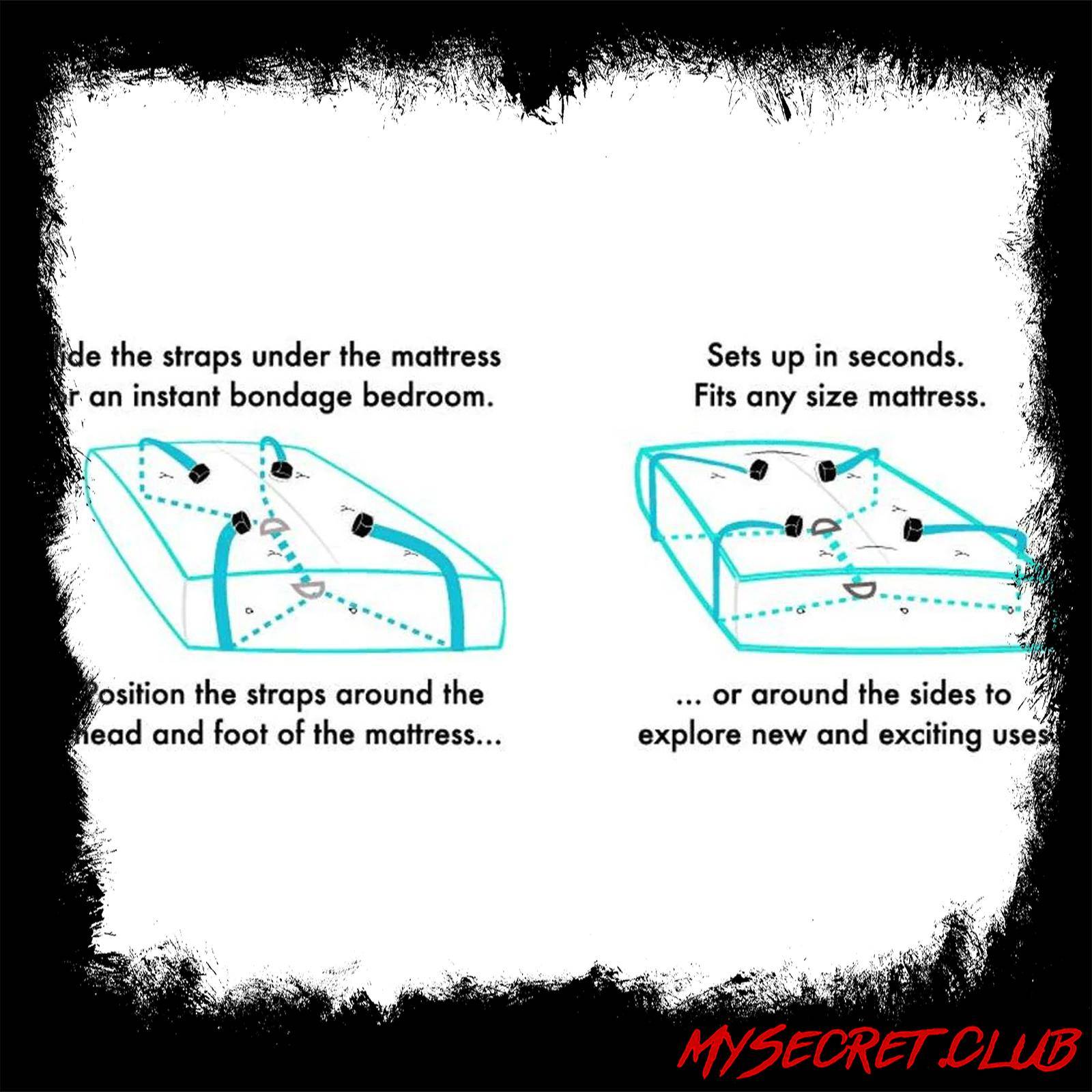 SportSheets Under The Bed Restraint System