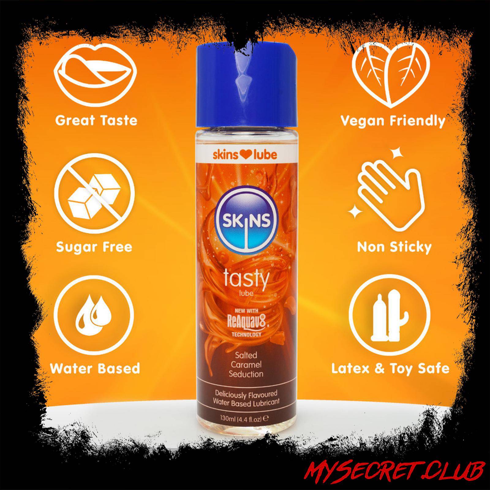 Skins Salted Caramel Seduction Waterbased Lubricant 130ml