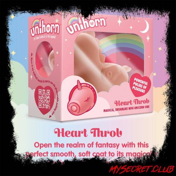 Unihorn Heart Throb Pulsating Unicorn Vibe