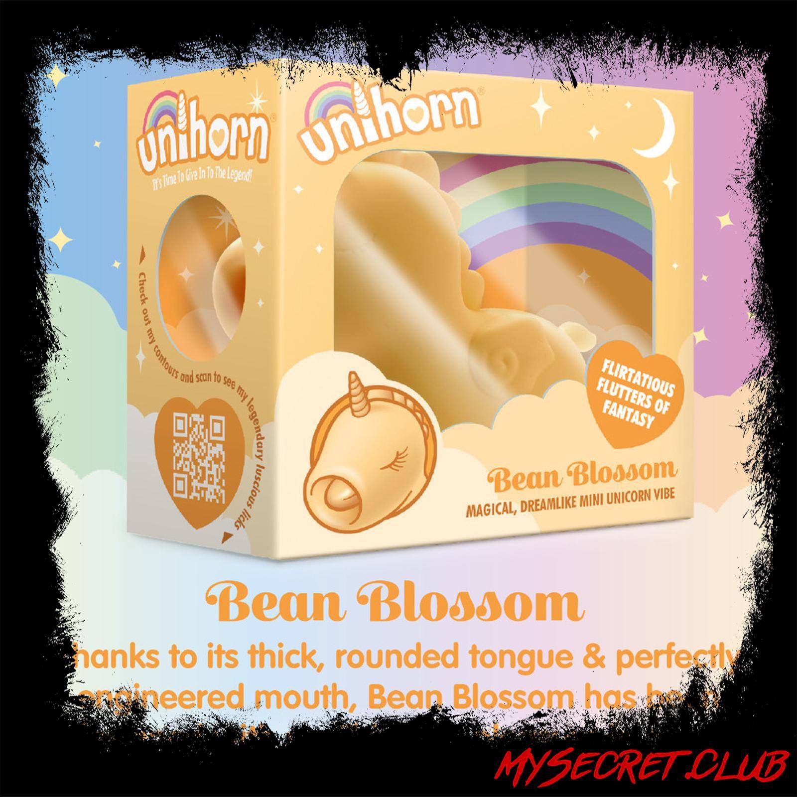 Unihorn Bean Blossom Flickering Tongue Unicorn Vibe