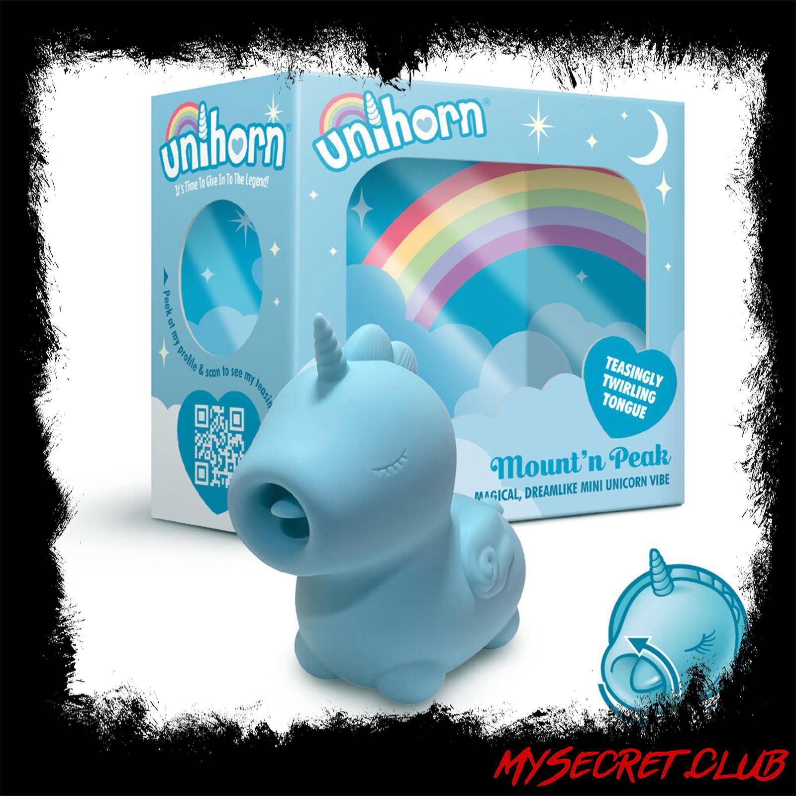 Unihorn Mount'n Peak Twirling Tongue Unicorn Vibe