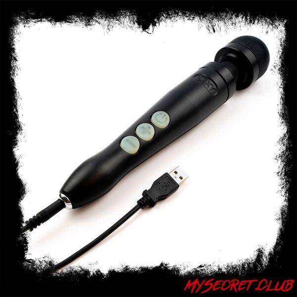 Doxy Die Cast 3 Rechargeable Wand Matte Black