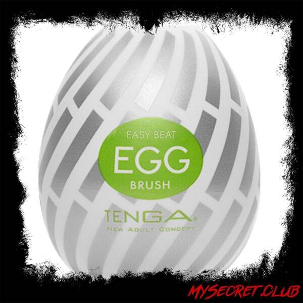 Tenga Brush Egg Masturbator