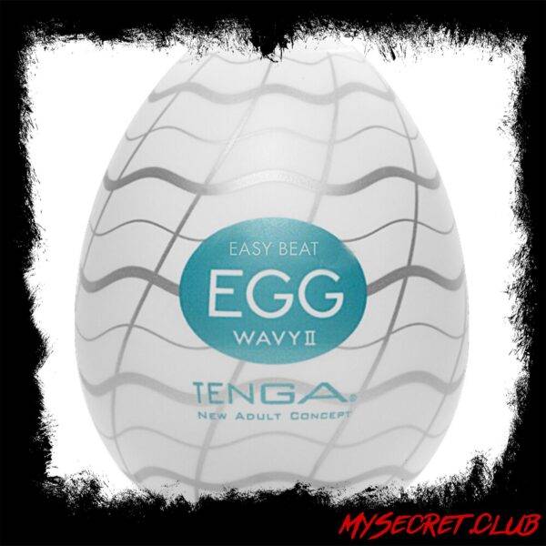 Tenga Wavy 2 Egg Masturbator