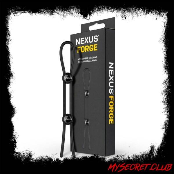 Nexus Forge Adjustable Silicone Cock And Ball Ring