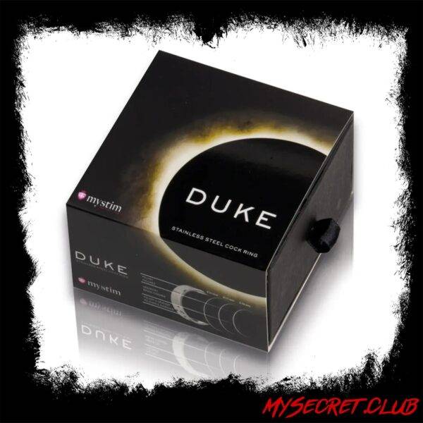 MyStim Duke Stainless Steel Polished Cock Ring