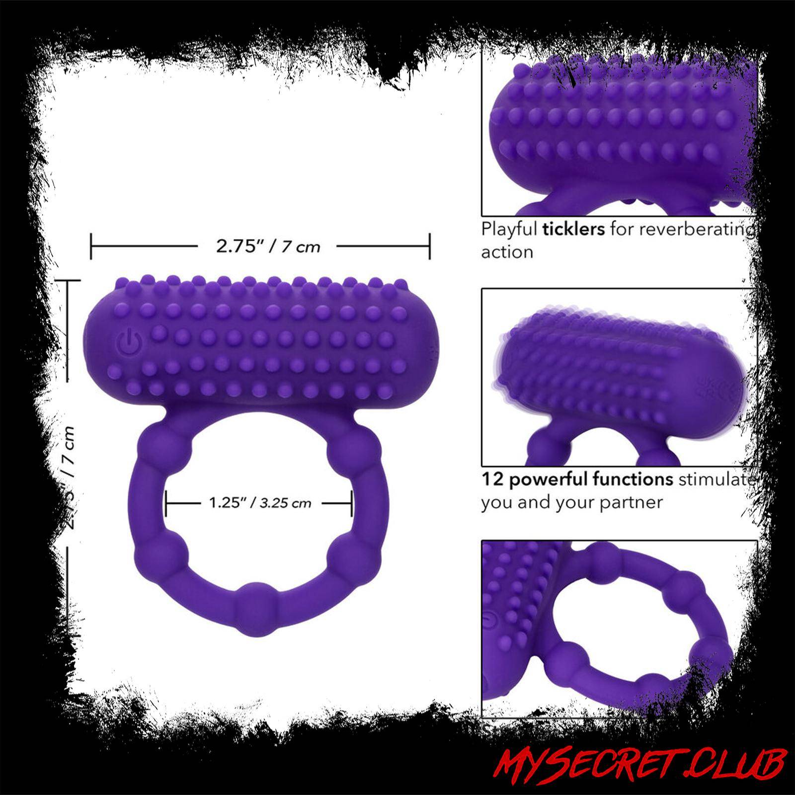 5 Bead Maximus Rechargeable Cock Ring