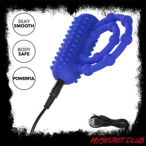 10 Bead Maximus Rechargeable Cock Ring