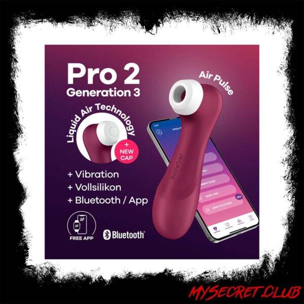 Satisfyer Pro 2 Generation 3 with Air Tech and App