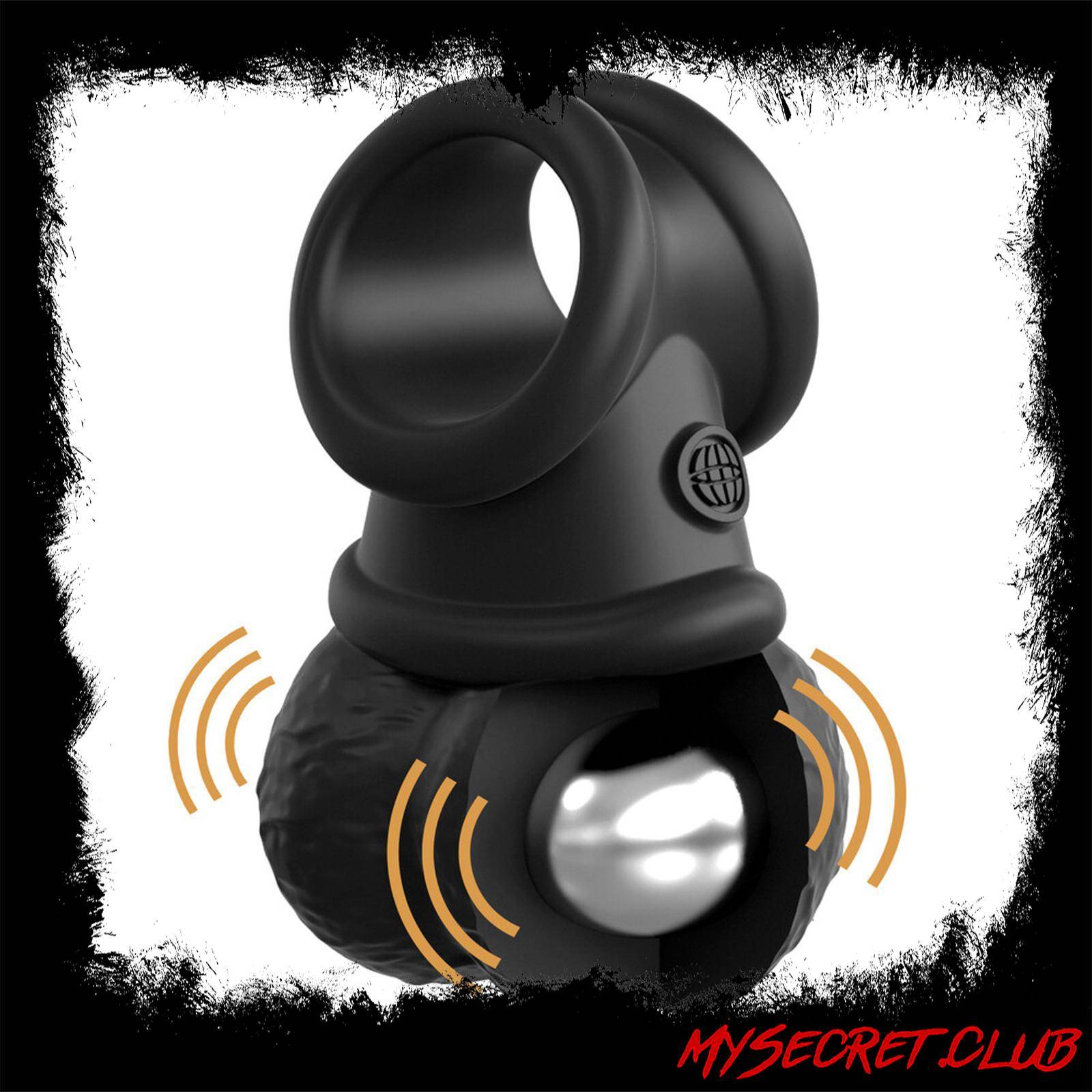 King Cock The Crown Jewels Weighted Swinging Vibrating Balls