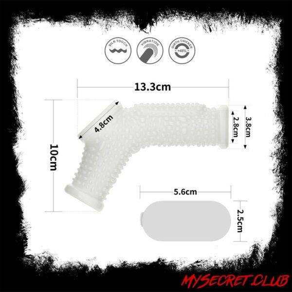 Lovetoy Drip Knights Ring Vibrating Penis Sleeve