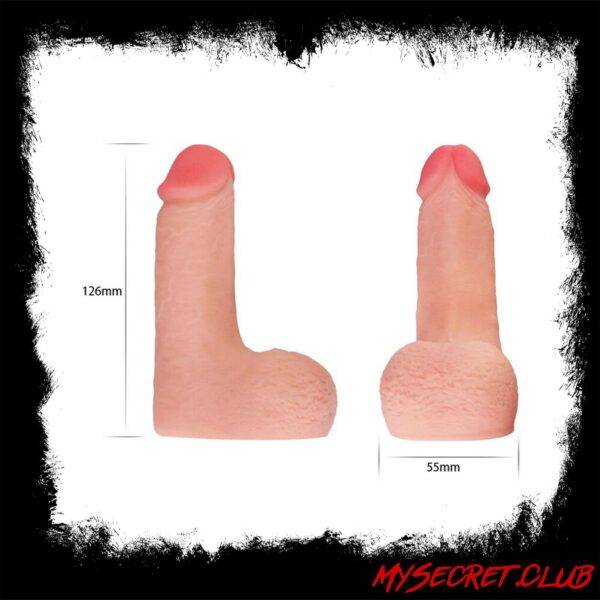 Lovetoy Skinlike Limpy Cock 5 Inches Flesh Pink