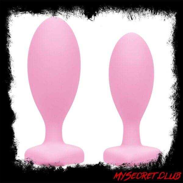 First Time Crystal Booty Duo Butt Plugs