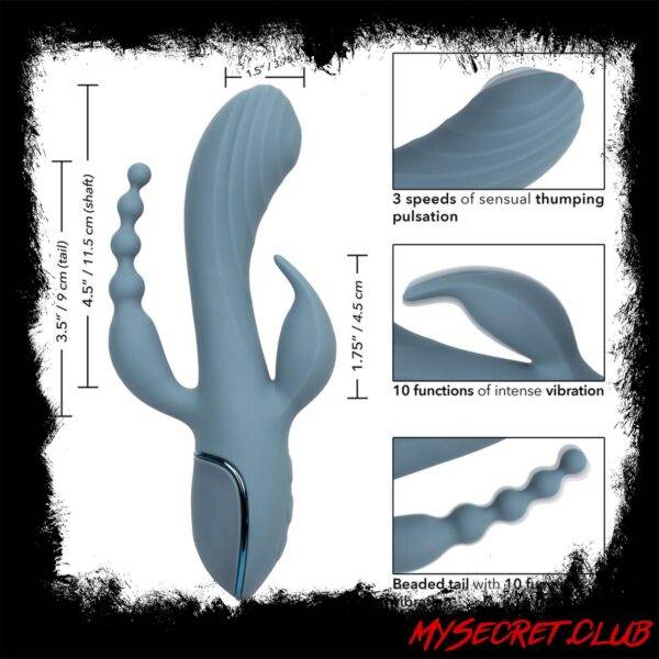 Triple Ecstasy Triple Motor Stimulator