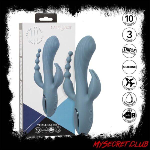 Triple Ecstasy Triple Motor Stimulator