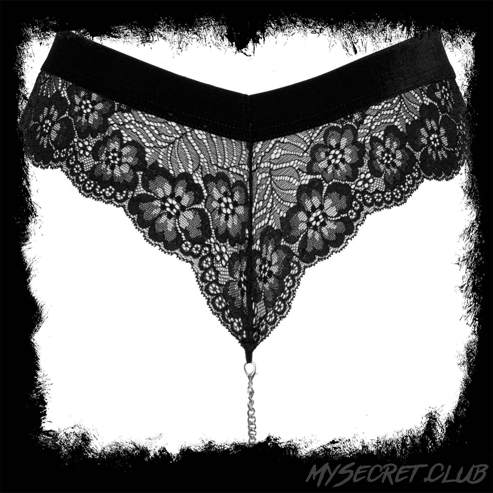 Cottelli Chain Crotch Panties