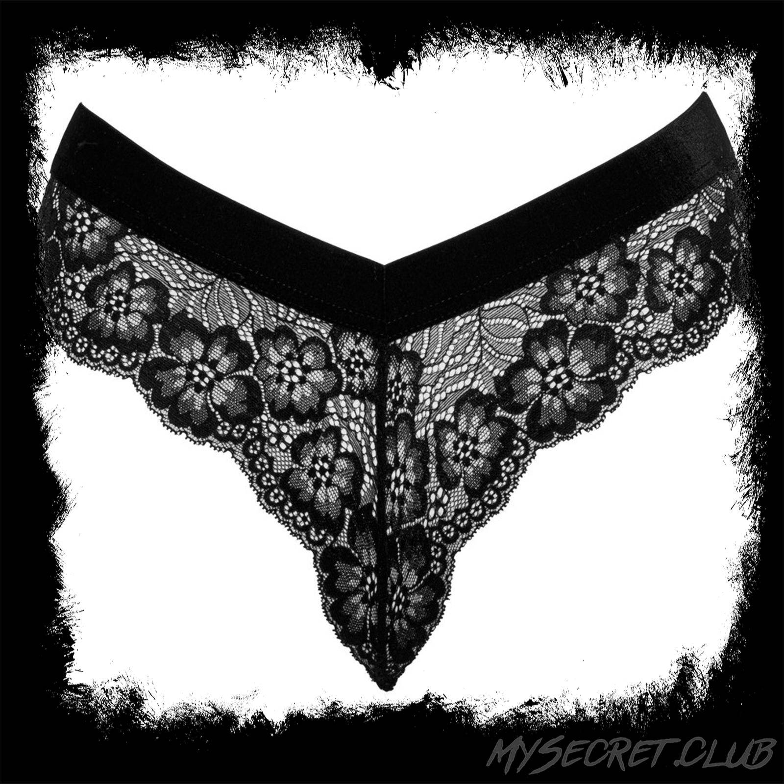 Cottelli Chain Crotch Panties