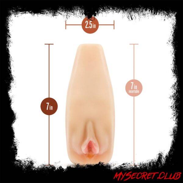 M Elite Soft and Wet Natasha Self Lubricating Masturbator