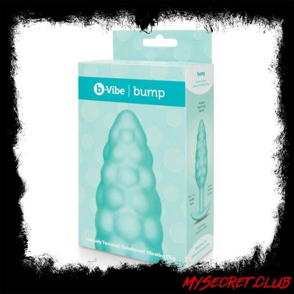 B Vibe Bump Textured Butt Plug
