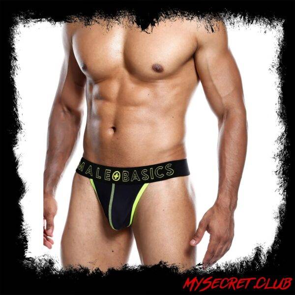 Male Basics Neon Thong Yellow