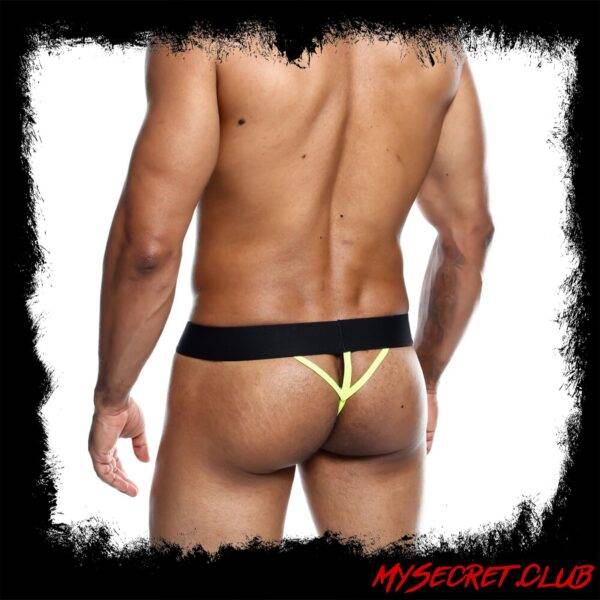Male Basics Neon Thong Yellow