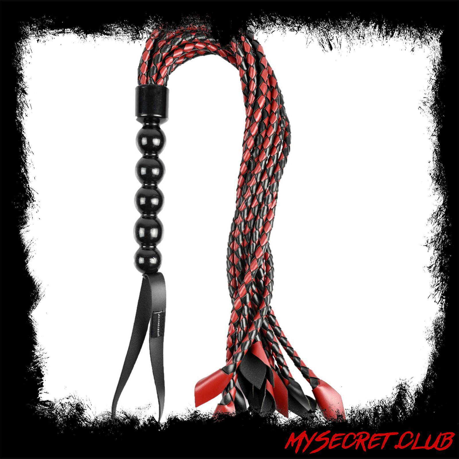 Sportsheets Saffron Braided Flogger
