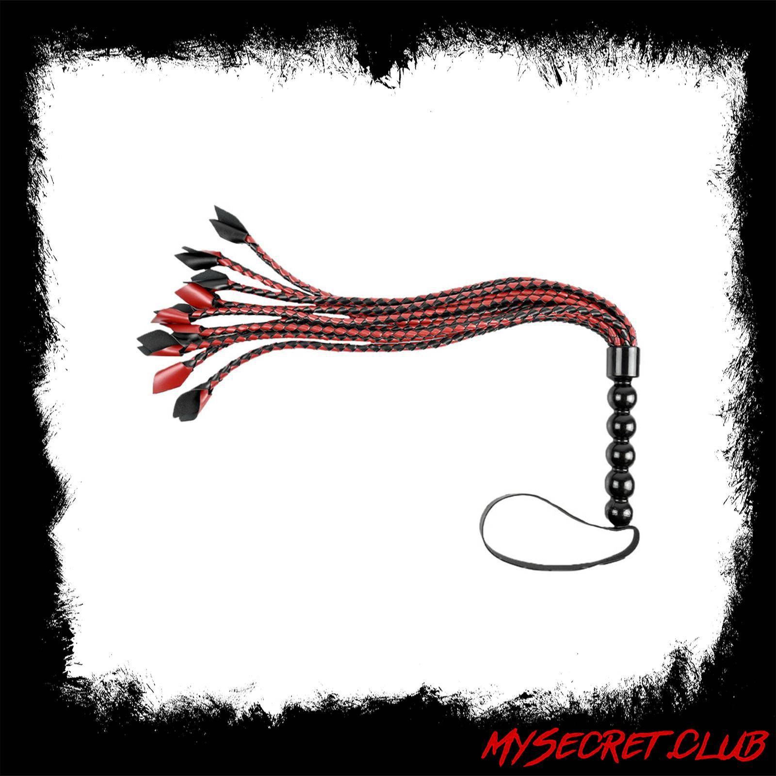 Sportsheets Saffron Braided Flogger