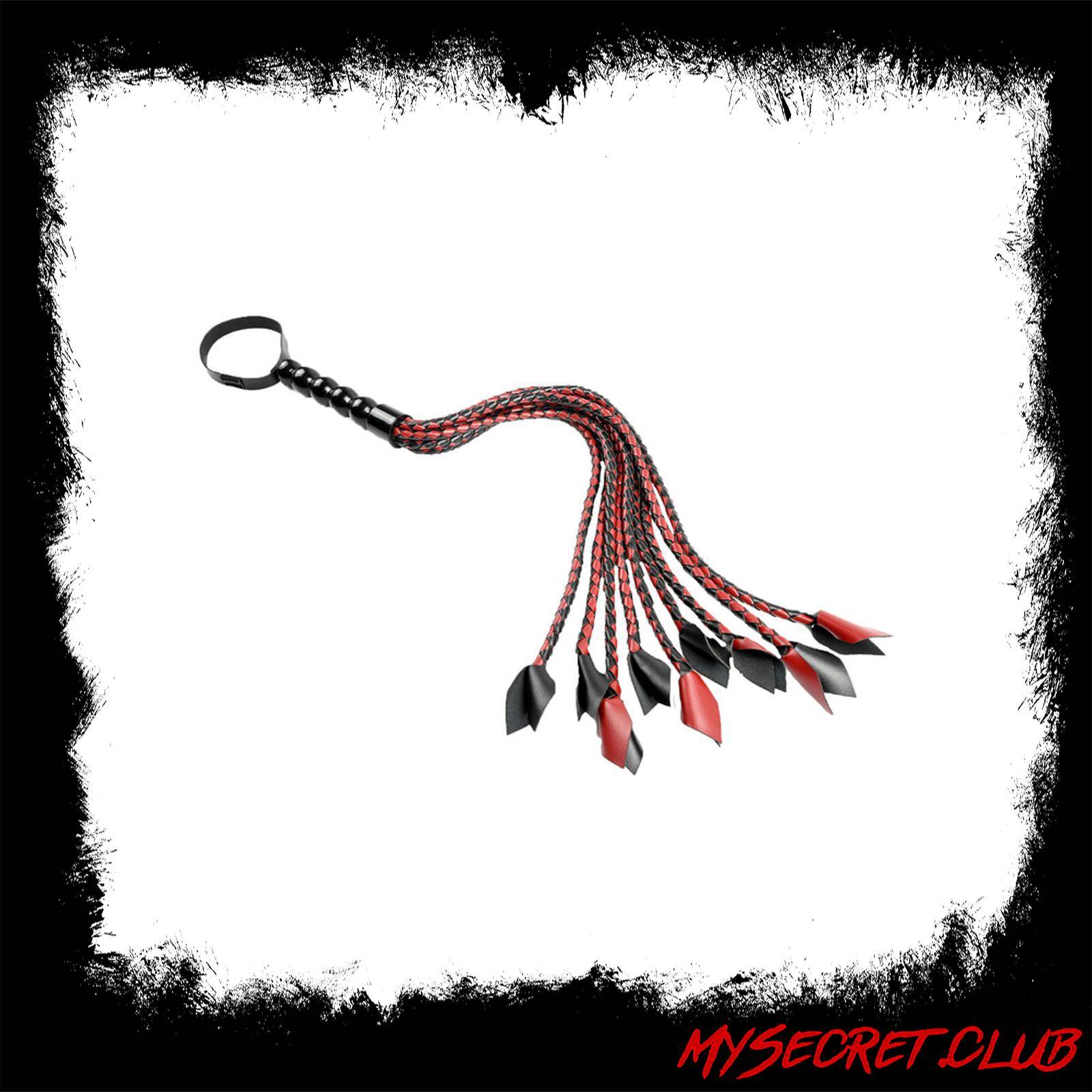 Sportsheets Saffron Braided Flogger