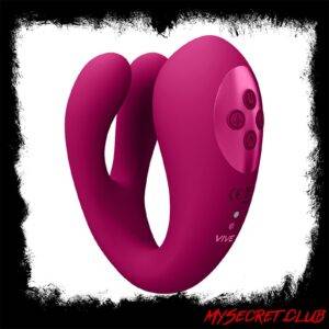 Vive Yoko Triple Action Vibe with Clit Pulse Waves