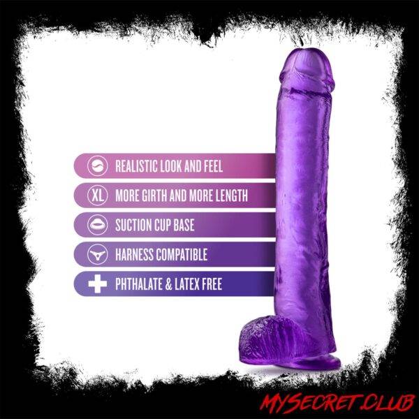 B Yours Plus Hefty N Hung 14 Inch Dildo