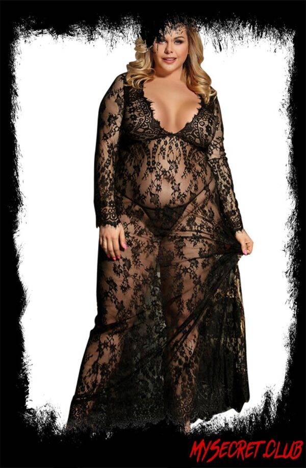 YesX Long Gown & Thong