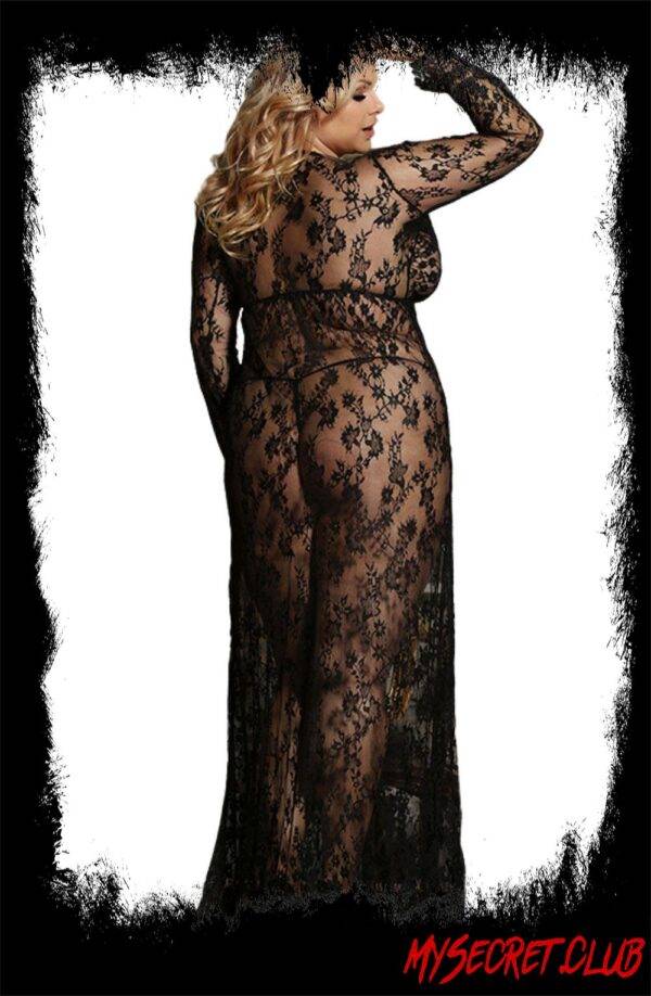 YesX Long Gown & Thong